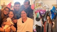 Sania Mirza Celebrates 32nd Birthday With Son Izhaan, Hubby Shoaib Malik, Parents and Sister (See Cute Photos)