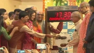 Muhurat Trading on Diwali 2018: Sensex Rises Over 300 Points to Hit 35,300, Infosys Shares up by 1%