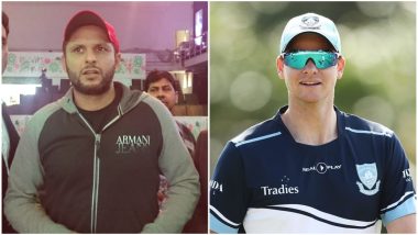 2019 PSL Players Draft Update: Steve Smith, Shahid Afridi to Play for ‘Sixth Team’ in the Upcoming Season of Pakistan Super League