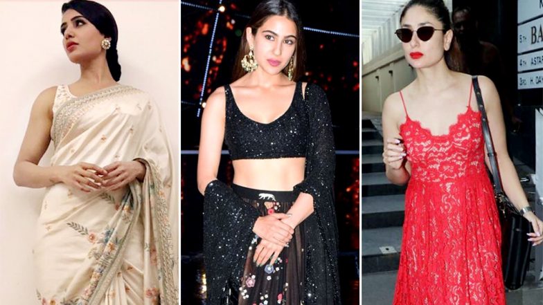 Sara Ali Khan, Kareena Kapoor Khan and Samantha Ruth Prabhu’s Fashion Picks Deserve Your Attention Rightaway - View Pics