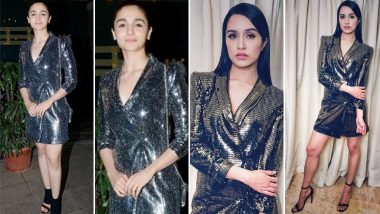 Alia Bhatt or Shraddha Kapoor – Who Nailed This Zara Tuxedo Dress ?