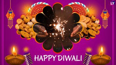 Deepavali 2018 Greetings: WhatsApp Diwali Stickers, Free GIF Image Messages, Facebook Status & Cover Photos to Wish Online on Festival of Lights