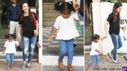 Sunny Leone's Cute Daughter Nisha Is Bored Of Paparaazi Attention? View Pics!