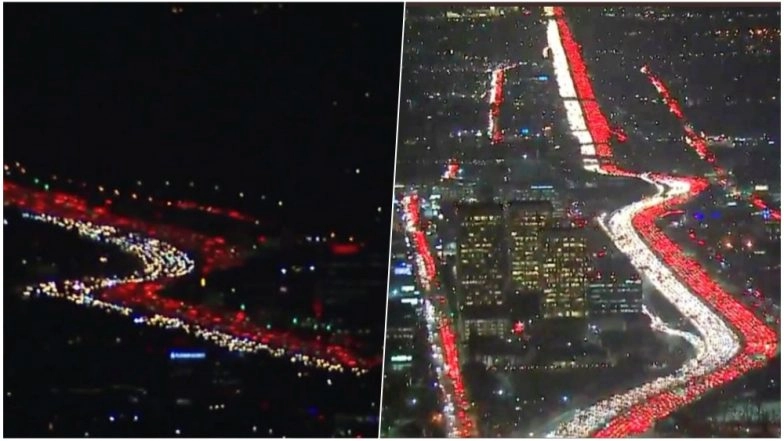Thanksgiving 2018 Causes Traffic Jams in LA: Watch Videos and Pictures of Traffic Situation Ahead of Holiday Season in The US