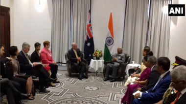 India, Australia Ink 5 Pacts as President Ram Nath Kovind Meets PM Scott Morrison