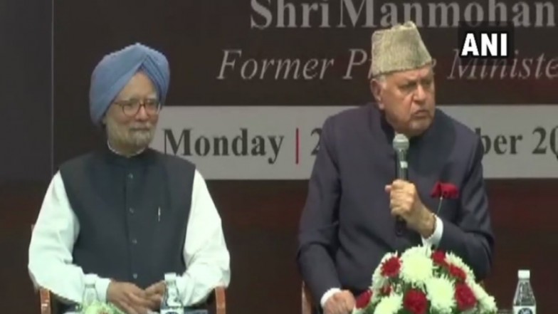 Congress Should've Given 'Bharat Ratna' to Atal Bihari Vajpayee: Farooq Abdullah in Delhi