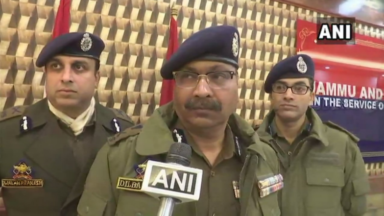 Jammu and Kashmir: Let Terrorist Naveed Jhutt Killed in Encounter Was &lsquo;Pakistani&rsquo;, Will Ask Home Ministry to Send His Body to Islamabad, Says DGP Dilbagh Singh