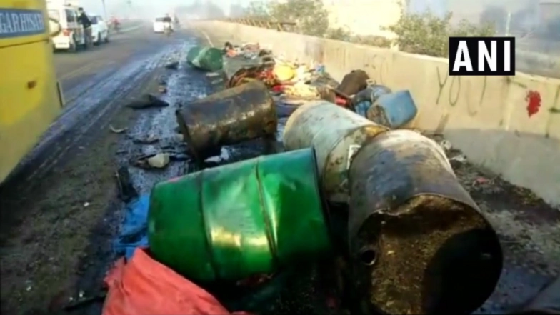 Haryana: 5 Killed, 9 Injured As Car Mows Down Labourers Sleeping on Overbridge in Hisar
