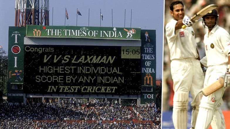vvs laxman 281 video