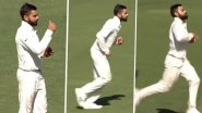 Virat Kohli Bowling Video: Watch Indian Captain Bowl a Couple of Overs During India vs Cricket Australia XI Practice Match at Adelaide