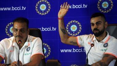 Virat Kohli, Ravi Shastri Press Conference Video Ahead of India's Tour To Australia 2018-19: Calm and Composed Duo Lay Emphasis on 'Seizing' Important Moments Down Under!