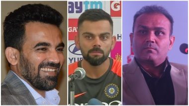 Virat Kohli 'Leave India' Comment Row: Former Cricketers Zaheer Khan and Virender Sehwag Come in the Defence of Indian Skipper!