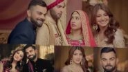Virat Kohli and Anushka Sharma Release New Manyavar Mohey TVC Ahead of Their First Wedding Anniversary (Watch Video)