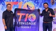 T10 League 2018 Live Streaming on SonyLIV: Watch Free Live Telecast of All 10-Over-A-Side Cricket Matches on TV and Online From Sharjah