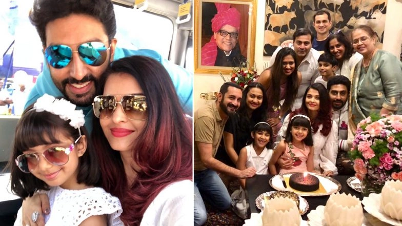 After a Midnight Birthday Celebration, Aishwarya Rai Bachchan Jets Off to Goa With Hubby Abhishek Bachchan and Daughter Aaradhya