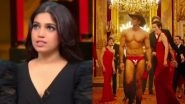 Ranveer Singh Walking in His &lsquo;Chaddi&rsquo; Is the Craziest Thing Bhumi Pednekar Has Seen on a Set &ndash; Watch Video
