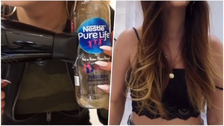 Blow the Bottle Instagram Challenge Is the Hottest Hair Trend Going Viral; Netizens Are in Love With Their Bouncing Curls