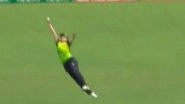 Tayla Vlaeminck Takes a Stunning Catch During India vs Australia, ICC Women&rsquo;s T20 World Cup 2018 (Watch Video)