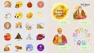 Gurpurab 2018: WhatsApp Stickers to Share Guru Nanak Jayanti Wishes & Image Greetings With Friends & Family