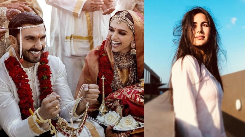Deepika Padukone-Ranveer Singh Wedding: Katrina Kaif Comments on Couple's 'First' Pictures