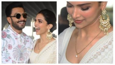 A Closer Look at Deepika Padukone's Stunning Diamond- Studded Mangalsutra - See Pic