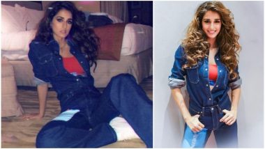 Disha Patani Slays This Denim-on-Denim Look Like a Boss – View Pic