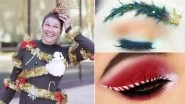 Christmas Beauty and Fashion 2018: Tinsel Hair and Candy Cane Eyeliners, All The Chillest Trends For The Holiday Season