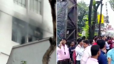 Kolkata: Fire Breaks Out in Apeejay House in Park Street, 10 Fire Engines at Spot