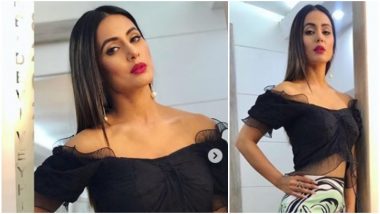 Hina Khan’s Look for Bigg Boss 12 Weekend Ka Vaar Episode Is Stunning and We Can’t Stop Drooling Over Her – View Pic