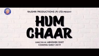 Hum Chaar: Rajshri Productions Continues its 71 Year Old Legacy, Announces a Brand New film on Friendship