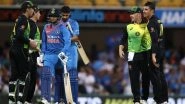 IND vs AUS 1st T20I Video Highlights: India Start Australia Tour With a Four-Run Loss