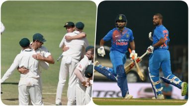 India vs Australia 2018-19 Schedule & Time Table in PDF for Download in IST: List of T20Is, Tests & ODI Matches; Full Fixtures with Match Timings of IND vs AUS Series