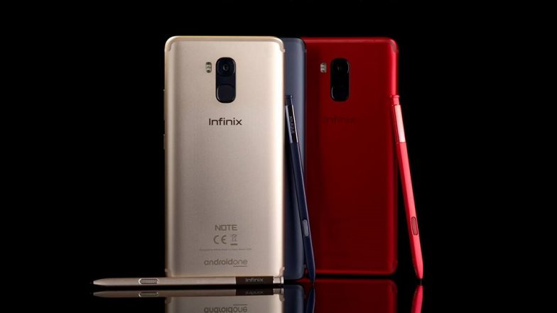 Infinix Note 5 Stylus Android One Smartphone Launched; Priced in India at Rs 15,999