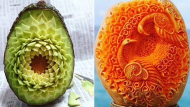 Stunning Photos of Thai Fruit Carving Tradition Are a Sight to Behold! (View Pics)