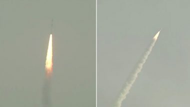 ISRO Successfully Launches HysIS, India’s Earth-Mapping Satellite on PSLV-C43 From Sriharikota, 30 Other Commercial Satellites on Board; Watch Video