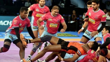 Jaipur Pink Panthers vs Bengaluru Bulls, PKL 2018-19 Match Live Streaming and Telecast Details: When and Where To Watch Pro Kabaddi League Season 6 Match Online on Hotstar and TV?