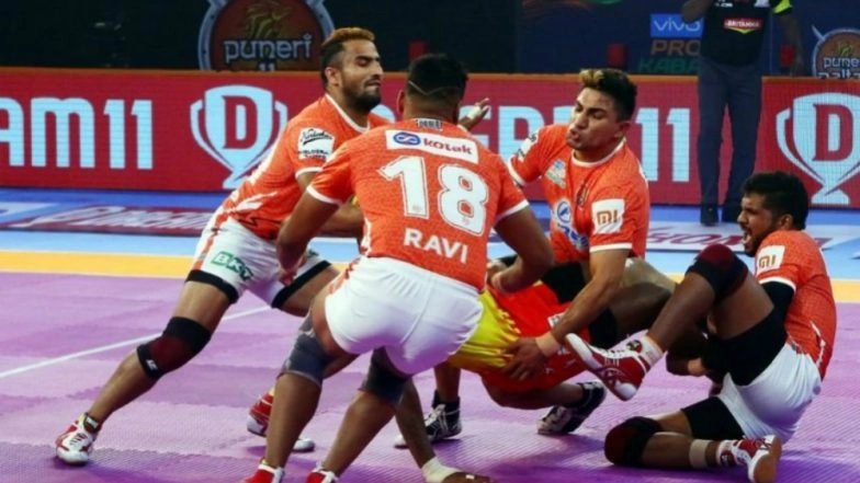 Jaipur Pink Panthers vs Puneri Paltan, PKL 2018-19 Match Live Streaming and Telecast Details: When and Where To Watch Pro Kabaddi League Season 6 Match Online on Hotstar and TV?