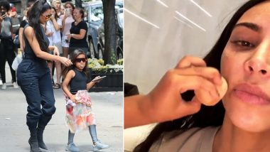 Kim Kardashian Receives a Makeover by Daughter North West, Watch the Cute Video Going Viral All Over the Internet