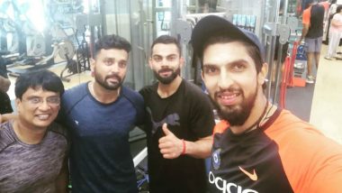 Virat Kohli, Murali Vijay and Ishant Sharma Hit the Gym As Rains Wash out Opening Day of India’s Practice Match in Australia