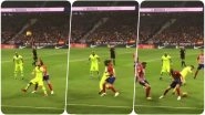 Lionel Messi&rsquo;s Nutmeg on Filipe Luis During Barcelona vs Atletico Madrid, Creates a Divided Opinion Amongst Netizens (Watch Video)