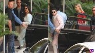 Nick Jonas With Joe and Sophie Turner Arrive at Priyanka Chopra's Residence to Attend Puja - See Pic