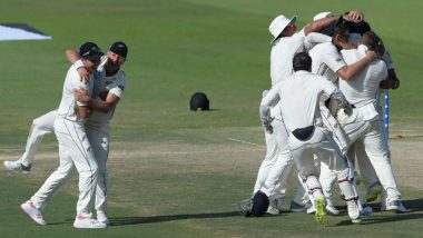 PAK vs NZ 1st Test Day 4 Video Highlights: Ajaz Patel's Five-Wicket Haul Helps Kiwis Win Match by 4 Runs