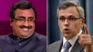 'Pakistan' Behind NC-PDP Bonhomie? Ram Madhav Retracts Charge After Omar Abdullah's Tirade