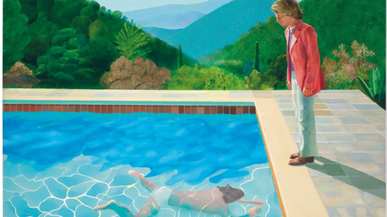 David Hockney’s Painting ‘Portrait of an Artist (Pool With Two Figures)’ Sells for Record-Breaking $90 Million at Christie’s Auctions! See Pic
