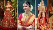 Deepika Padukone Bridal Looks: From a South Indian Bride to a Royal Princess, Here&rsquo;s How the Actress Can Stun Ranveer on Their Big Day
