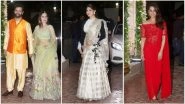 Shilpa Shetty&rsquo;s Diwali 2018 Bash: Jacqueline Fernandez, Anita Hassanandani and Sanjeeda Shaikh&rsquo;s Ethnic Outings Win Our Hearts