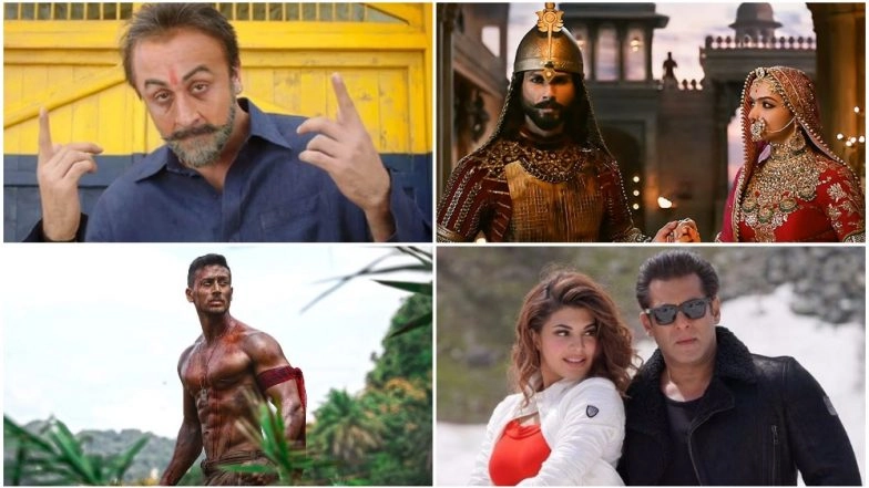 Dhanteras 2018: Ranbir Kapoor's Sanju, Deepika Padukone's Padmaavat, Salman Khan's Race 3 - 10 Biggest Hits of Bollywood That Made A Lot of Money This Year (Till Now)
