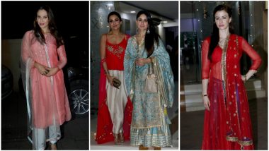 Kareena Kapoor Khan, Amrita Arora, Iulia Vantur, Georgia Adriani and Other Celebs Lit Up Makeup Artist Mallika Bhat’s Diwali Bash – View Pics