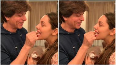 This Happy Picture of Shah Rukh Khan Feeding a Cake to Wife Gauri on His Birthday Brings Back So Many Memories