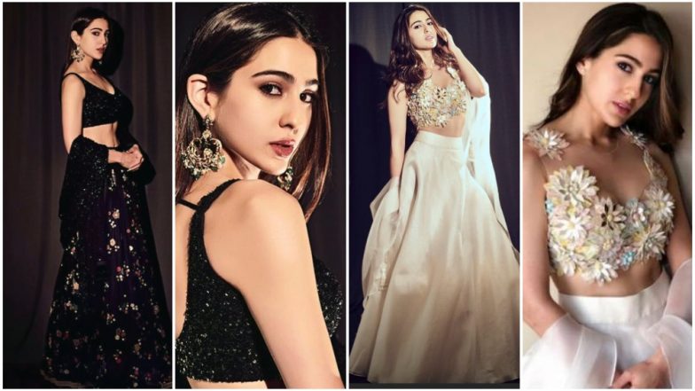 Sabyasachi Mukherjee&rsquo;s Magical Black or Abu Jani &ndash; Sandeep Khosla&rsquo;s Ethereal White &ndash; Which Sara Ali Khan Look Will You Prefer for Your Best Friend&rsquo;s Wedding?